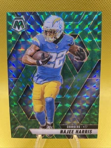 Najee Harris 2025 Panini Mosaic Green Mosaic #244 Los Angeles Chargers - Picture 1 of 2
