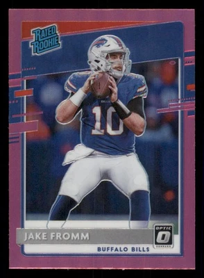 2020 Donruss Optic Pink #155 Jake Fromm RR - Image 1 of 2