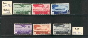 C_A_936. LIBIA. 1934 "OTTAVA FIERA DI TRIPOLI" air mail set. Mint - Picture 1 of 1