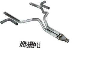 87-97 Ford F-150 3" Dual Exhaust Kit Y Pipe Side Exit - Picture 1 of 2