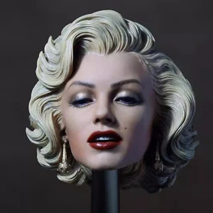 Cabeza esculpida de Marilyn Monroe escala 1/6 2,0 para muñeca cuerpo figura femenina Phicen de 12" - Imagen 1 de 3