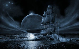 Home Art Wall Decor Artwork Pirates Ship Boat Oil Painting Printed On Canvas P23 - Picture 1 of 4