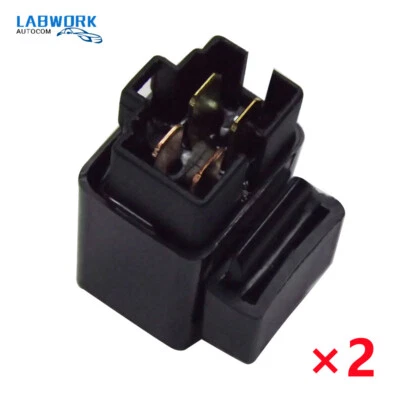 2 × Relay Solenoid Starter for Polaris Predator Scrambler SPORTSman 50 90 90CC - Image 1 of 4