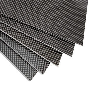 300X400MM 100% 3K Carbon Fiber Sheet Laminate Plate Panel 0.5-4MM Thickness - Picture 1 of 8