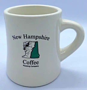 Tazza caffè bianca New Hampshire Coffee Roasting Company più fresca migliore degustazione NH - Foto 1 di 7