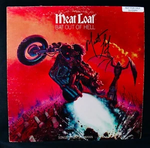 MEAT LOAF Signed BAT OUT OF HELL Promo Album~Marvin Lee Aday~Rocky Horror - Picture 1 of 3