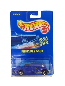 Hot Wheels Collector #164 MERCEDES 540K 1991 Mattel Metal Flake Paint - Picture 1 of 4