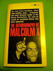 THE AUTOBIOGRAPHY OF MALCOLM X 1966 1st / 15th Print Paperback Grove Press B-146 - Picture 1 of 12