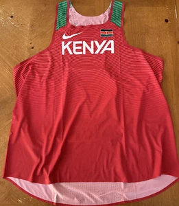 Men’s Nike Pro Elite Kenya Olympic Distance Singlet Track & Field 898134-XXX 3XL - Picture 1 of 6