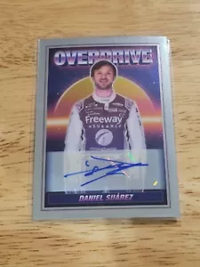 2023 Panini Chronicles Overdrive Autographs #11 Daniel Suarez - Picture 1 of 2