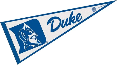 Wincraft Duke Blue Devils NCAA Classic Carded Felt Pennant 12 x 30" Cover