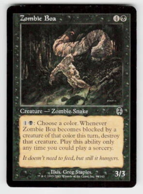 Apocalypse #54 Zombie Boa - Image 1 of 2