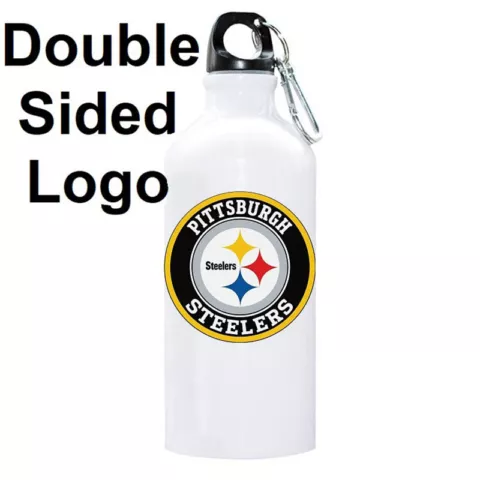 Pittsburgh Steelers 20ozHydration 600ml Stainless Steel Water Bottle Bike Cover