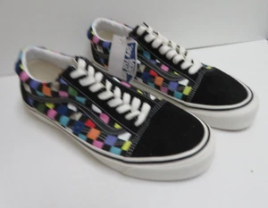 Vans Anaheim Factory Old Skool 36 DX Checkerboard Multi Shoe M-11 W-12.5 NWT/WOB - Picture 1 of 10