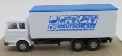 WIKING HO 1/87 MB MERCEDES-BENZ LP 2223 DS DEUTSCHE SEE NESSUNA SCATOLA - Immagine 1 di 4