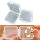 Stylish Mini Plastic Storage Box For Organized Jewelry Transparent Design