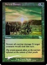 Serene Sunset (FOIL) - Judgment (Magic the Gathering MTG) NM