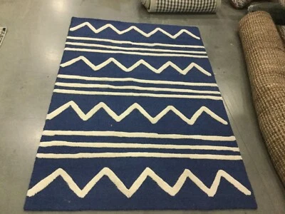 Tapete NAVY/MARFIM 4' X 6' costas mancha, preço reduzido 1172630644 SFK907N-4 - Imagem 1 de 4