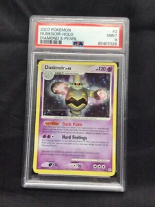 Pokemon Cards: Diamond and Pearl Rare Holo: Dusknoir 2/130 PSA 9 - Picture 1 of 6