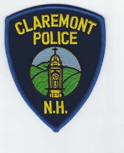 **CLAREMONT NEW HAMPSHIRE POLICE PATCH** - Picture 1 of 1
