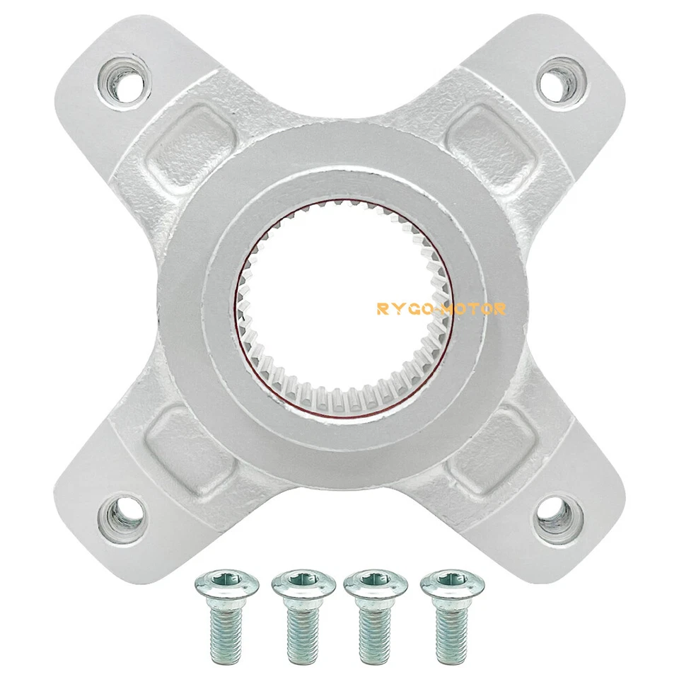 Buje de rotor de brida de freno de disco trasero con pernos para Honda Sportrax 400 TRX400EX 1999-08 Foto 1 de 4