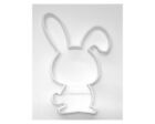 BABY BUNNY OUTLINE RABBIT WOODLAND CREATURE FOREST COOKIE CUTTER USA PR3638