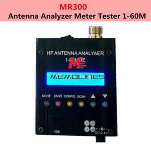 Digital MR300 Antenna Analyzer Shortwave Meter Tester SWR For Ham Radio Black - Picture 1 of 4