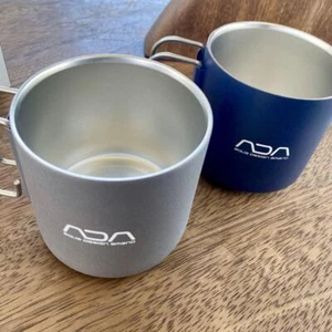 ADA Aqua Design Amano Edelstahl Becher Tasse NATUR AQUARIUM GALERIE Willkommenstag NEU - Bild 1 von 6