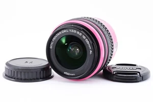 SMC PENTAX DA L 18-55mm f/3.5-5.6 AL Zoom Lens Pink Body Excellent from Japan - Picture 1 of 12