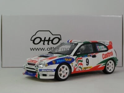 Ottomobile Toyota Corolla WRC #9 Auriol winner Rally Catalunya 1998 1/18 OT1102 - Immagine 1 di 3