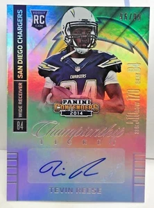 Tevin Reese 2014 Panini Contenders CHAMPIONSHIP Ticket RC Autograph Auto #'d/99 - Picture 1 of 2