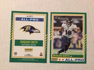 Roquan Smith #AP17 Ravens Bulldogs 2022 Panini Instant ALL-PRO 1 of 451 made - Bild 1 von 1
