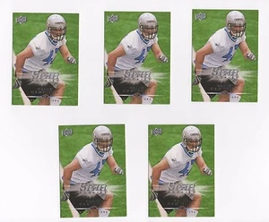 LOT OF 5 2008 UPPER DECK #211 CALEB CAMPBELL ROOKIE CARDS NRMT UD RC ARMY - Picture 1 of 2