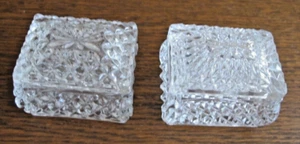 2 Vintage Bleikristall Schmuckschatullen/ Geschirr mit Deckel - Bild 1 von 5