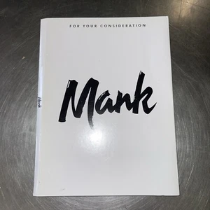 MANK 2020 Netflix FYC Screener BLU-RAY NOT DVD David Fincher extremely RARE - Picture 1 of 5