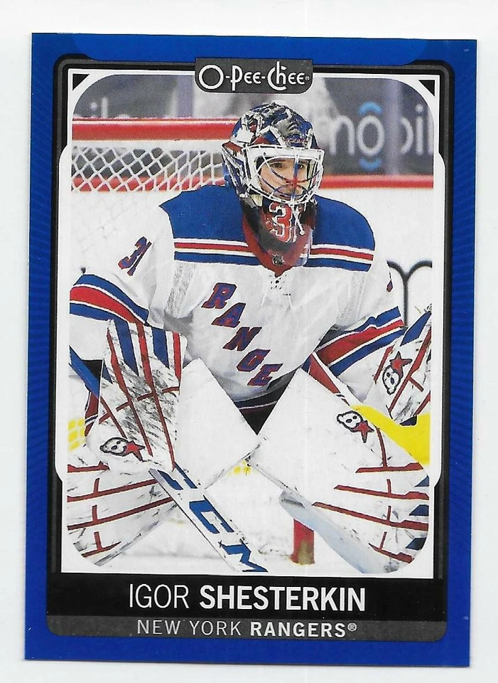 21/22 O-PEE-CHEE BLUE BORDER PARALLEL Hockey (#251-500) U-Pick From List - Image 1 of 1