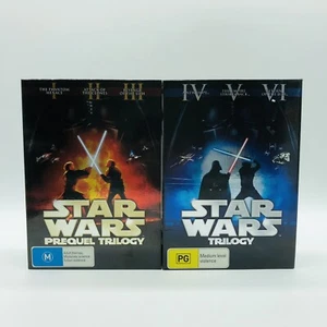 Star Wars Edición Limitada y Precuelas Trilogías (Episodios I-VI) DVD - Juego de 12 Discos - Imagen 1 de 19
