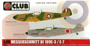 Messerschmitt Bf 109E-3 / E-7 Club Limited Edition - Airfix A82012 skala 1/48 - Afbeelding 1 van 1