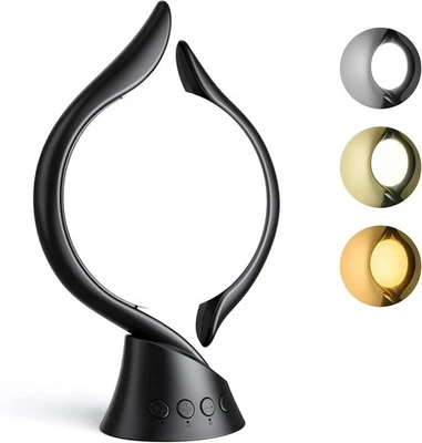 KICLBD Tageslichtlampe 10000 Lux, Lichttherapielampe mit 3 Lichtfarben 4 Timer 5