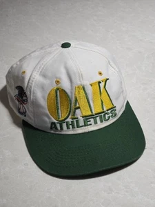 🔥 Vintage OAK Athletics Logo7 Snap-Back Mütze Oakland A's - Bild 1 von 12