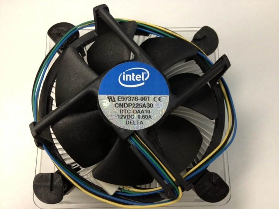 Genuine Intel i3 i5 i7 Socket 1150 1151 1155 Heatsink Fan Cooler E97378-001 - Image 1 of 1