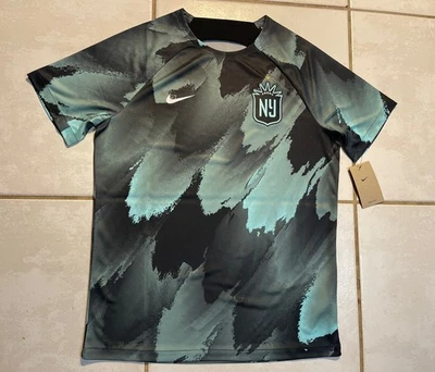 NWT NIKE DRI-FIT Gotham FC NWSL Pre-Match Top Jersey Men’s Large - Image 1 of 4