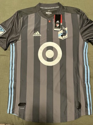 Camiseta deportiva de fútbol local Adidas Minnesota United MNUFC 2019 kit talla grande L MLS NUEVA CON ETIQUETAS Foto 1 de 4