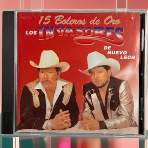 15 Boleros de LOS INVASORES DE NUEVO LEON CD EMI Latin 1997 Mexican Norteno Rare - Picture 1 of 6