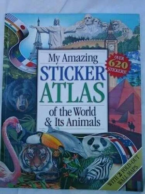 My Amazing Sticker: Atlas of the World and - Paperback, by KATIE HEWAT - Good - Image 1 of 2