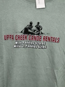 Camisa Manga Corta Disneyland Uppa Creek Canoe Rentals Talla 2XL De Colección Nueva Con Etiquetas - Imagen 1 de 11