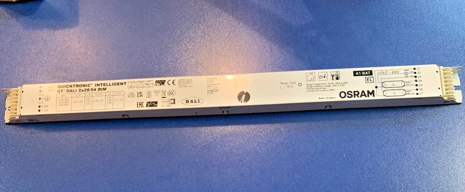 OSRAM INSTARTO Quicktronic Intelligente OTi DALI 2x28/54 DIM - Immagine 1 di 1