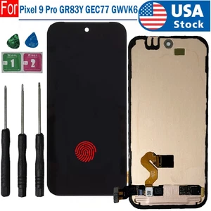 New Replacement For Google Pixel 9 Pro LCD Display Touch Screen Digitizer+Frame - Picture 1 of 6