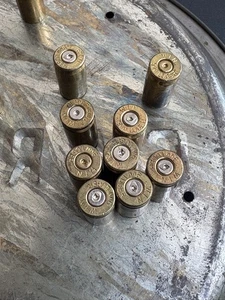 6 Stück 9 mm Luger Gehäuse Kugel Kühlschrank Werkzeugkiste Magnete hergestellt in Veteranen  - Bild 1 von 6