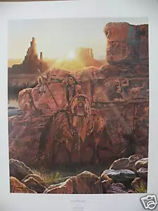 Julie Kramer Cole Print SET "MOON and SUN" Limited Edition # 2628 of 3850 - Picture 1 of 2